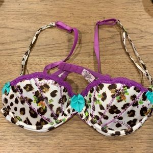 Sexy Little Things 34B Balconette push-up bra